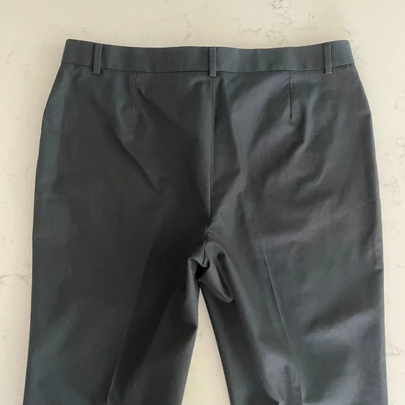 Brooks Brothers "346" Natalie Fit Straight Leg 100% Cotton Pants Navy Sz 14 NWOT - Picture 9 of 14